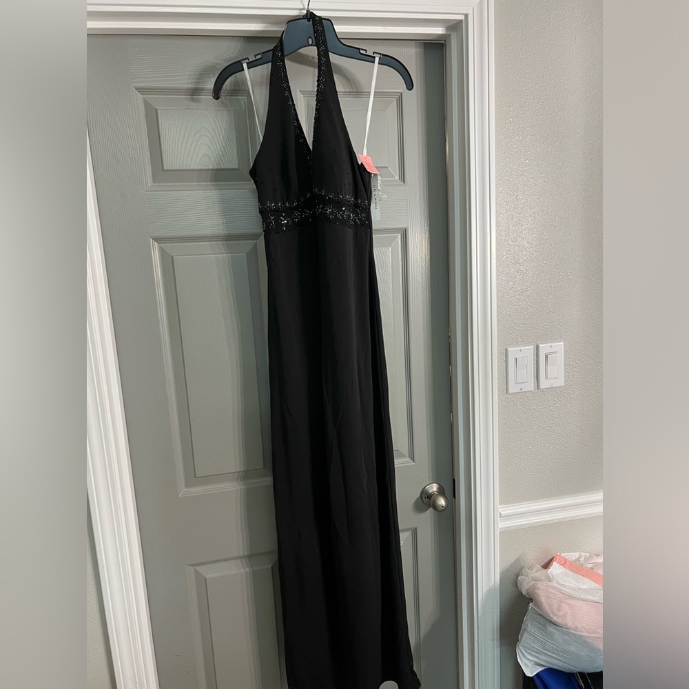 Long Black Evening Dress